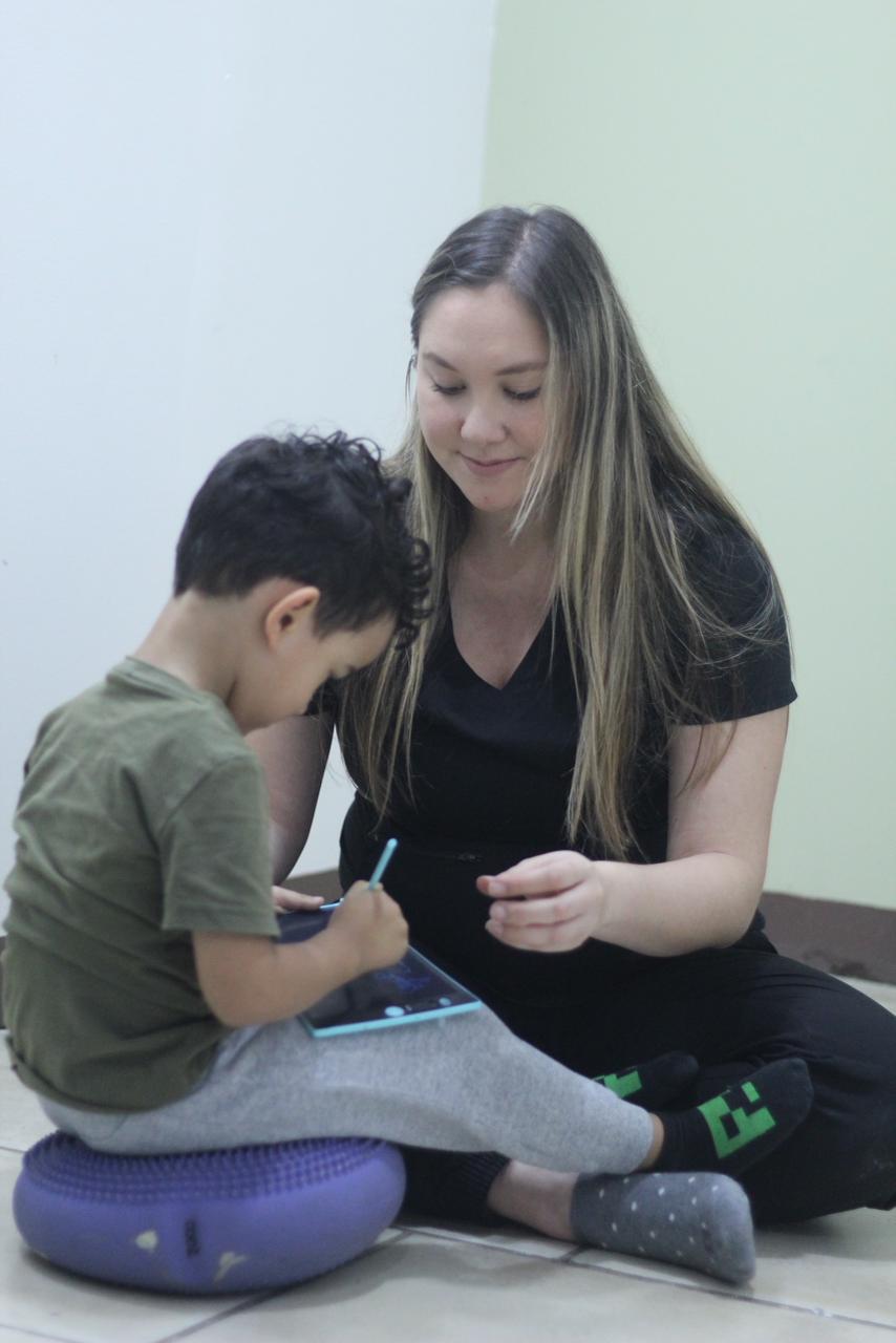 Sesión de terapia ocupacional en VM Health